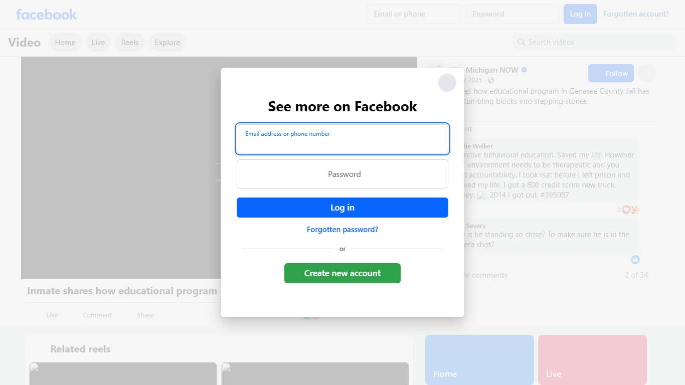 Inmate shares how educational program in Genesee County Jail has turned his stumbling blocks into stepping stones! Mid-Michigan NOW Facebook